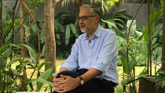 Dalam wawancara khusus bersama Liputan6.com, Dubes Moazzam mengatakan bahwa dirinya sangat bersyukur atas penghargaan tersebut (Liputan6.com/Teddy Tri Setio Berty)