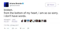 3 Fakta Bom di Konser Ariana Grande