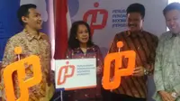 Peluncuran Logo Baru Perusahaan Perdagangan Indonesia (Foto: Ilyas/Liputan6.com)