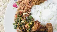 Resep Lawar Kambing untuk Rekomendasi jatah Daging Kurban (Dewi Divianta/Liputan6.com)