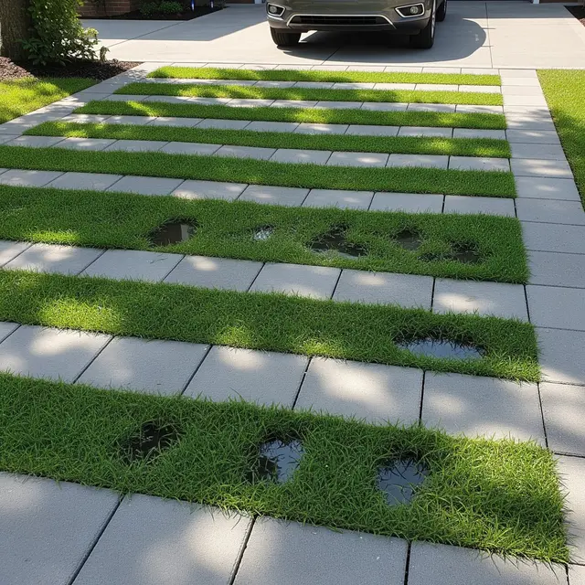 Jenis Paving Block Menyerap Air untuk Carport (AI)