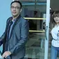 Sandy Tumiwa dan Shinta Bebi (Herman Zakharia/Liputan6.com)