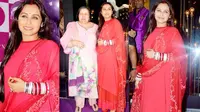 Rani Mukerji tampil untuk pertamakalinya setelah menikah dengan mengadiri sebuah acara peluncuran toko pakaian di Mumbai, Kamis (29/5/2014)