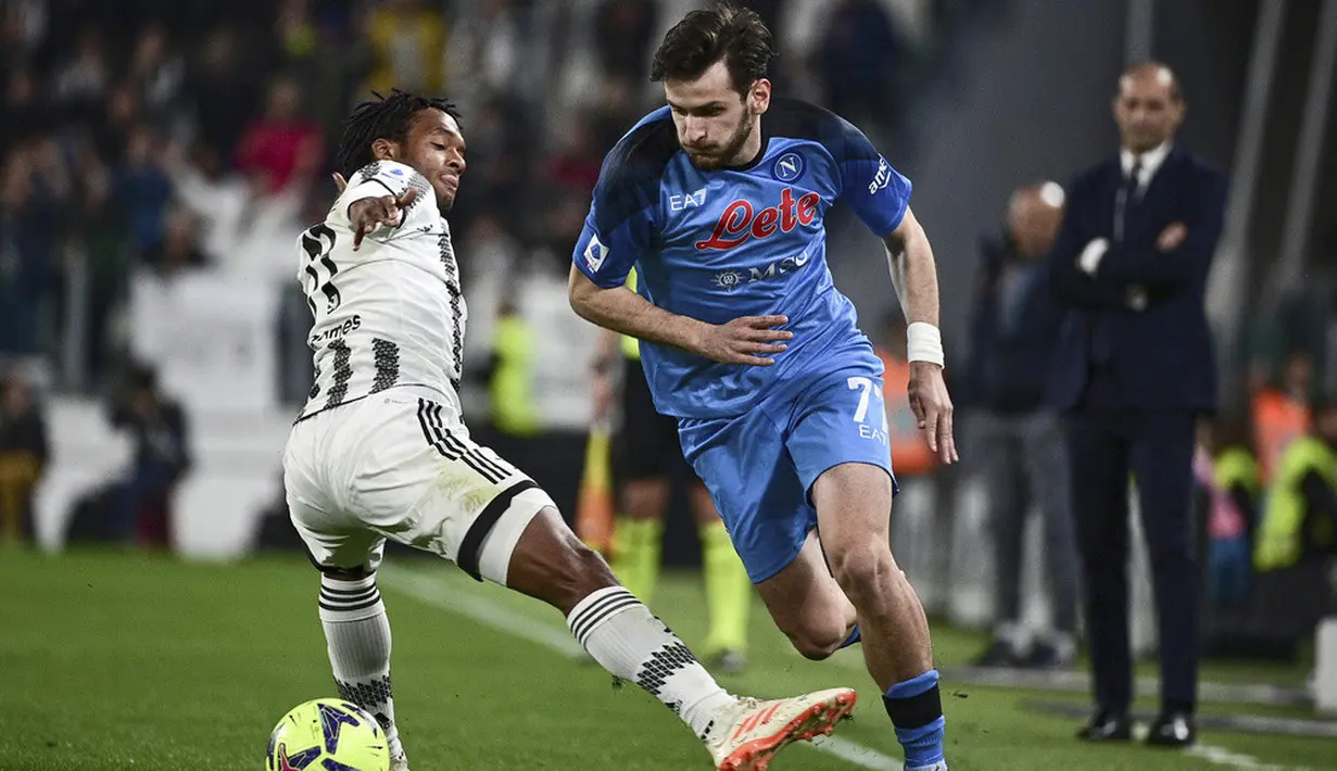 <p>Dengan tambahan tiga angka ini, Napoli makin berjaya di puncak klasemen Serie A Liga Italia 2022/2023. (Marco Alpozzi/LaPresse via AP)</p>