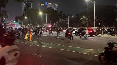 Usai Demo Mahasiswa Trisakti, Medan Merdeka Selatan Normal Lagi