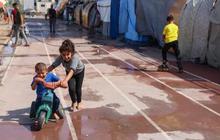 FOTO: Menengok Anak-Anak dan Pengungsi Palestina Bertahan Hidup di Stadion Terbesar Jalur Gaza