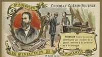 Ilustrasi Wilhelm Conrad Roentgen dan temuannya, sinar-X. (Wikimedia Commons)