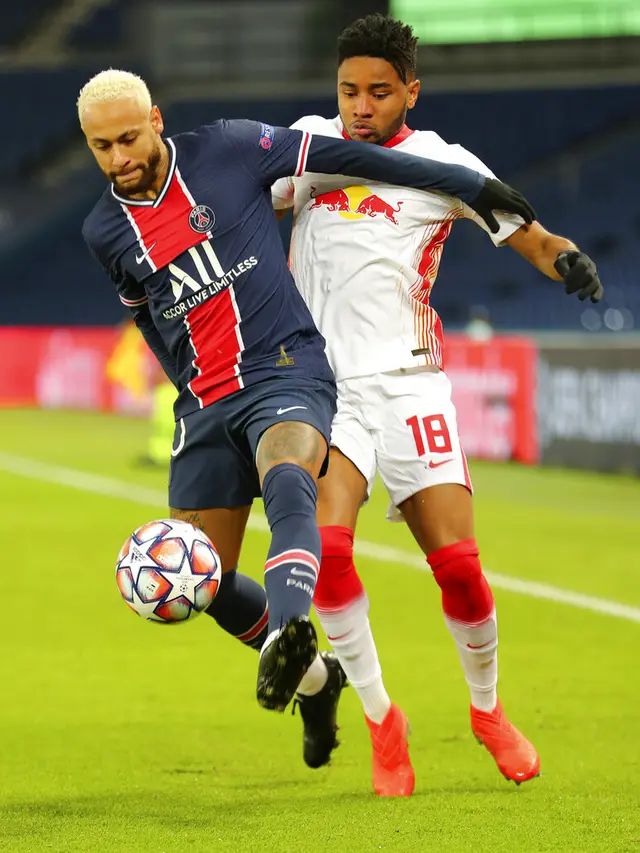 FOTO: Gol Tunggal Neymar Bawa PSG Taklukkan RB Leipzig