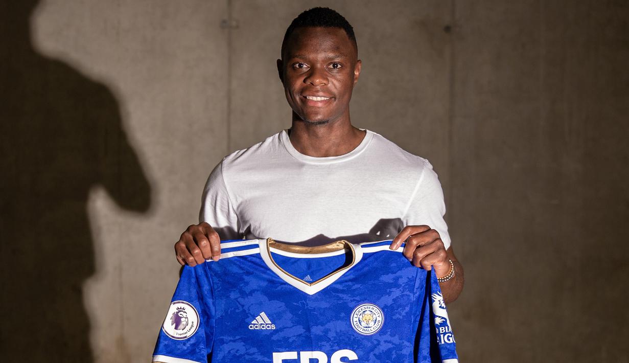 Patson Daka. Striker berusia 21 tahun ini didatangkan Leicester City dari RB Salzburg awal musim ini. Debutnya bersama The Foxes terjadi saat menang 1-0 atas Manchester City di Community Shield, 7 Agustus 2021. (Foto: premierleague.com)