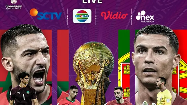 Banner Piala Dunia 2022 di SCTV, Indosiar, Vidio dan Nex Parabola