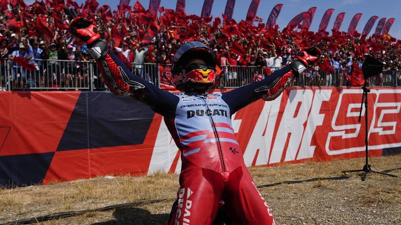 Marc Marquez menjadi pembalap Ducati ke-15 yang berhasil meraih kemenangan di ajang MotoGP.