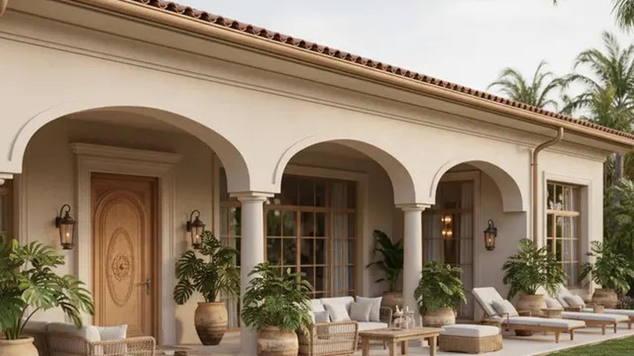 9 Model Rumah 1 Lantai dengan Teras Luas Bergaya Resort, Konsep Elegan yang Bikin Betah