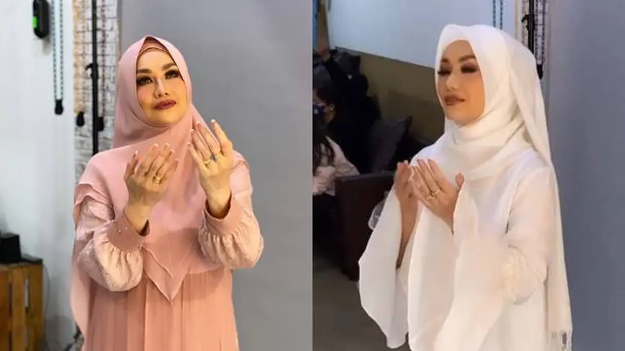 Duet Bareng Opick, Ini 7 Pemotretan Reza Artamevia Saat Berhijab