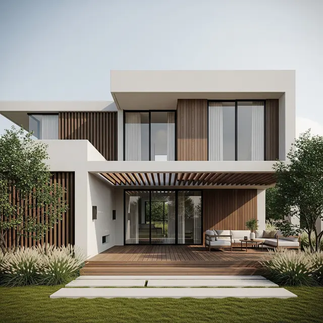 Desain Rumah yang Terlihat Berkelas (AI Generated)
