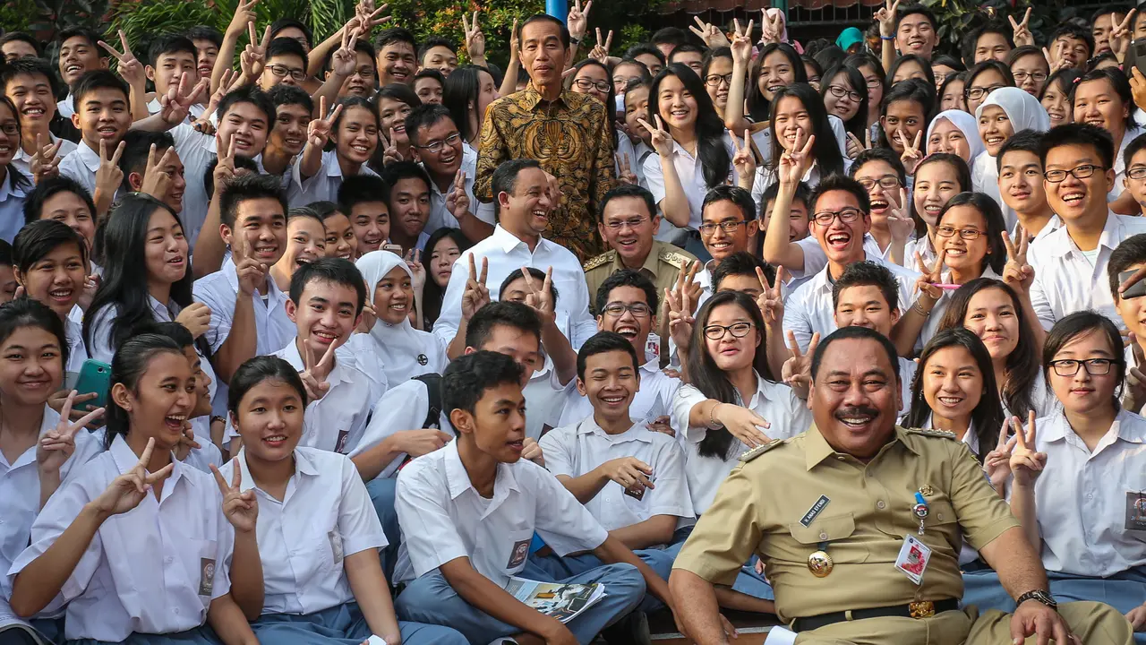 Jokowi, Anies Baswedan, Ahok