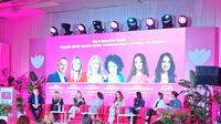 Saking kencang pengaruhnya, K-beauty jadi salah satu topik dalam Cosmetics Business Forum 2025 di Warsawa, Polandia. Kpop dan drakor berdampak besar. (Foto: Wayan Diananto)