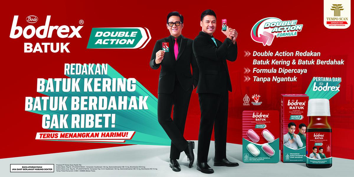 Pertama dari bodrex! Ini Cara Praktis Redakan Batuk Kering & Batuk Berdahak Gak Ribet!