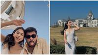 Potret Honeymoon Hana Saraswati dan Suami. (Sumber: Instagram/hanahaho)