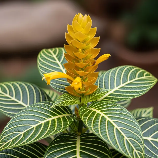 Aphelandra squarrosa (AI Generated)