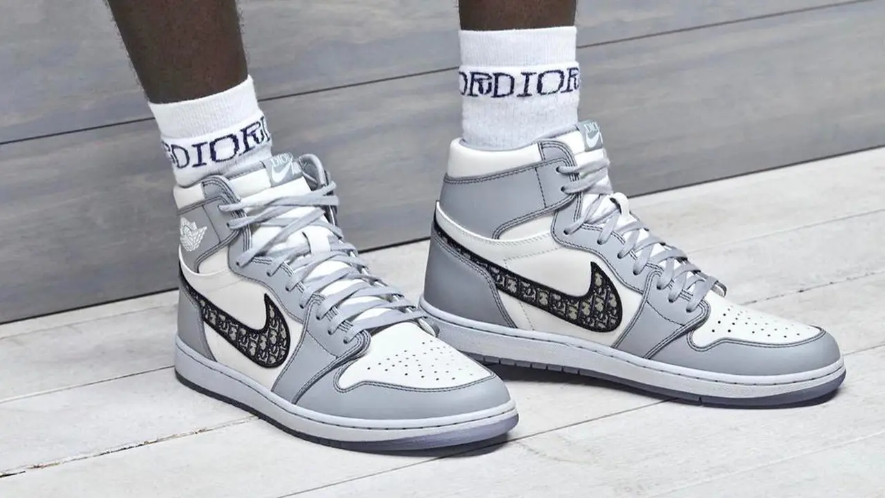 The Air Dior, Kolaborasi Dior dan Nike Dalam Sneakers Cantik
