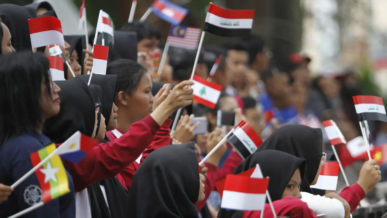 Kirab Obor Asian Para Games 2018