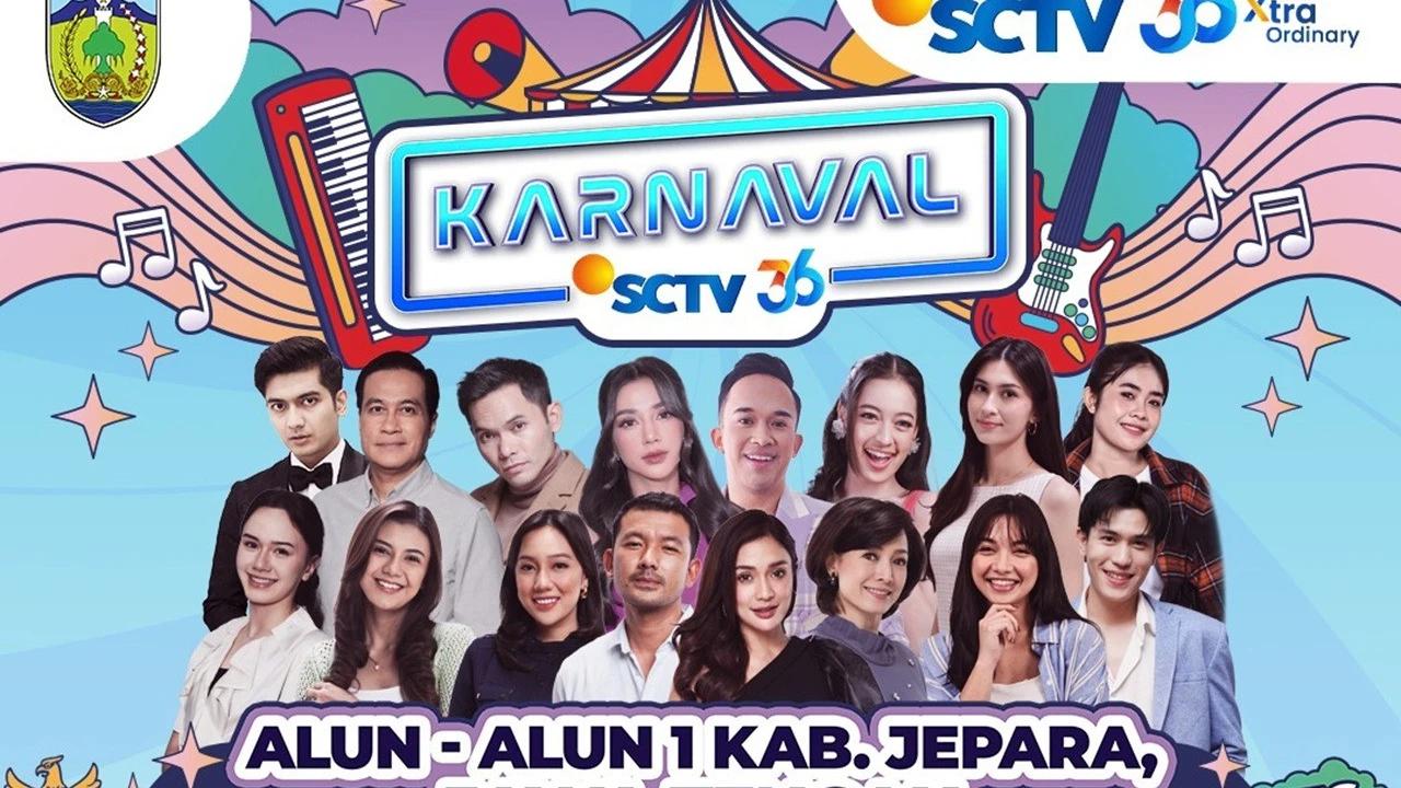 Karnaval SCTV 2026 Hadir di Jepara, Dimeriahkan Parade Bintang Sinetron hingga Happy Asmara