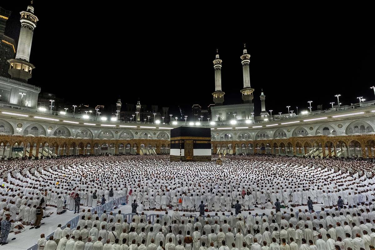 FOTO: Lautan Jamaah Haji Padati Makkah Jelang Puncak Haji