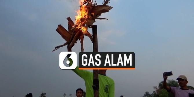 VIDEO: Gas Menyengat Keluar dari Sumur Milik Warga Ngawi