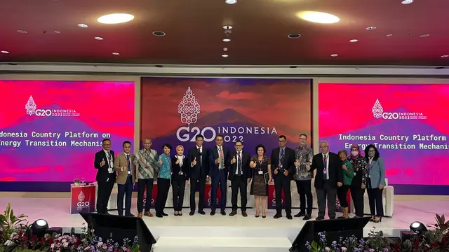 Direktur Utama PT Pertamina Geothermal Energy (PGE), Ahmad Yuniarto dalam acara G20 Sustainable Finance For Climate Action di Nusa Dua, Bali, pekan lalu.