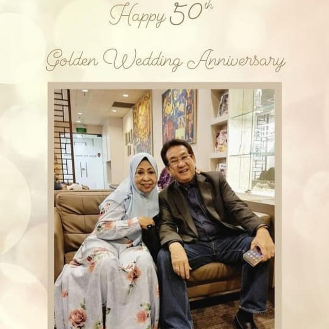6 Momen Anwar Fuady dan Istri Rayakan Anniversary Pernikahan, 50 Tahun Bersama