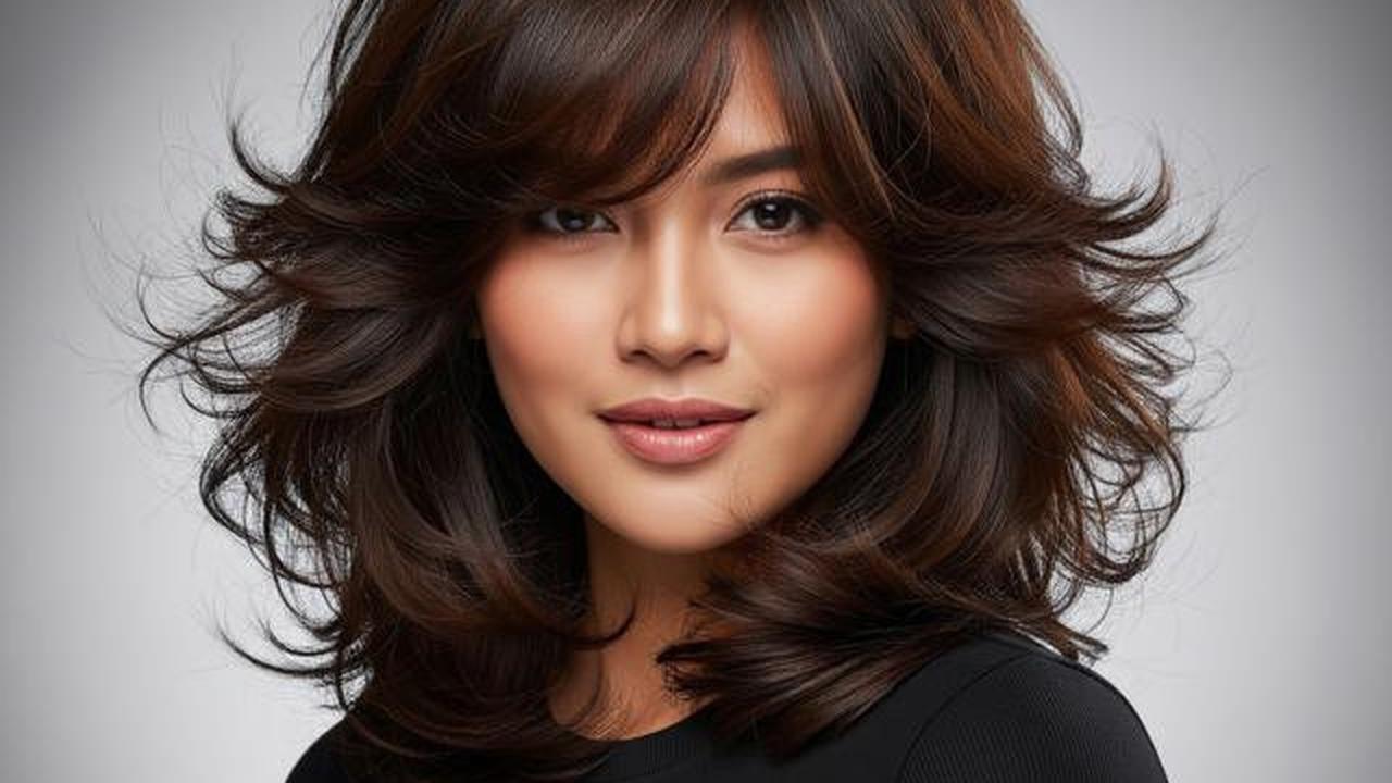 10 Model Rambut Medium dengan Poni Anti Lepek, Tampil Stylish Sepanjang Hari