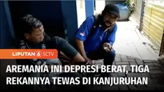 Diduga mengalami depresi berat, akibat kehilangan tiga rekannya yang meninggal dunia dalam tragedi kanjuruhan, seorang Aremania asal Probolinggo, Jawa Timur hidup menggelandang di Stadion Kanjuruhan. Pria ini sulit diajak komunikasi, dan kerap berjal...