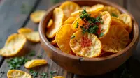 Resep Potato Chips Pedas Nori yang Renyah dan Gurih