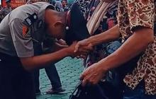 Ortu Tak Hadir saat Momen Kunjungan Pendidikan Polri, Aksi Pria Peluk Siswa Ini Viral Banjir Pujian