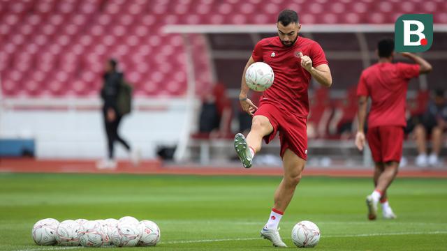 Official Training Timnas Indonesia Jelang Laga Kontra Timnas Thailand di Piala AFF 2022