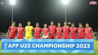 Timnas Indonesia U-23 Vs Timnas Thailand U-23 di babak semifinal Piala AFF U-23 2023. (Bola.com/Dok.Twitter PSSI).