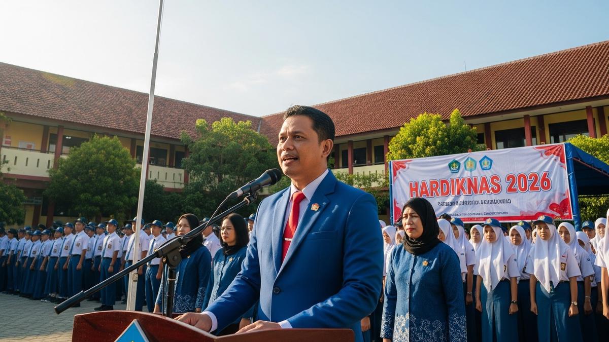 Amanat Pembina Upacara Hardiknas 2026, Refleksi Pendidikan dan Masa Depan Indonesia