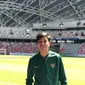 Vivi Oktavia Risky atau Vio Risky menjadi salah satu skuat Timnas Wanita Indonesia saat menjajal kekuatan dengan mengikuti turnamen bertajuk FAS Women’s International Quadrangular 2018 di Singapura. (Doc: Vio Risky)