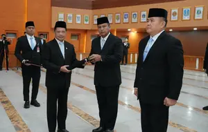 Mendagri Lantik Pejabat Eselon I, Ingatkan soal Loyalitas sampai Integritas