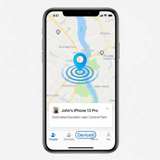 Melacak Nomor HP yang Tidak Aktif via Apple Find My (AI Generated)