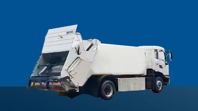Rancangan truk sampah MAB