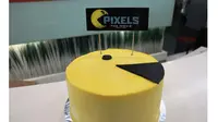 Pac-Man Ultah, Liputan.com Dapat Kiriman Kue
