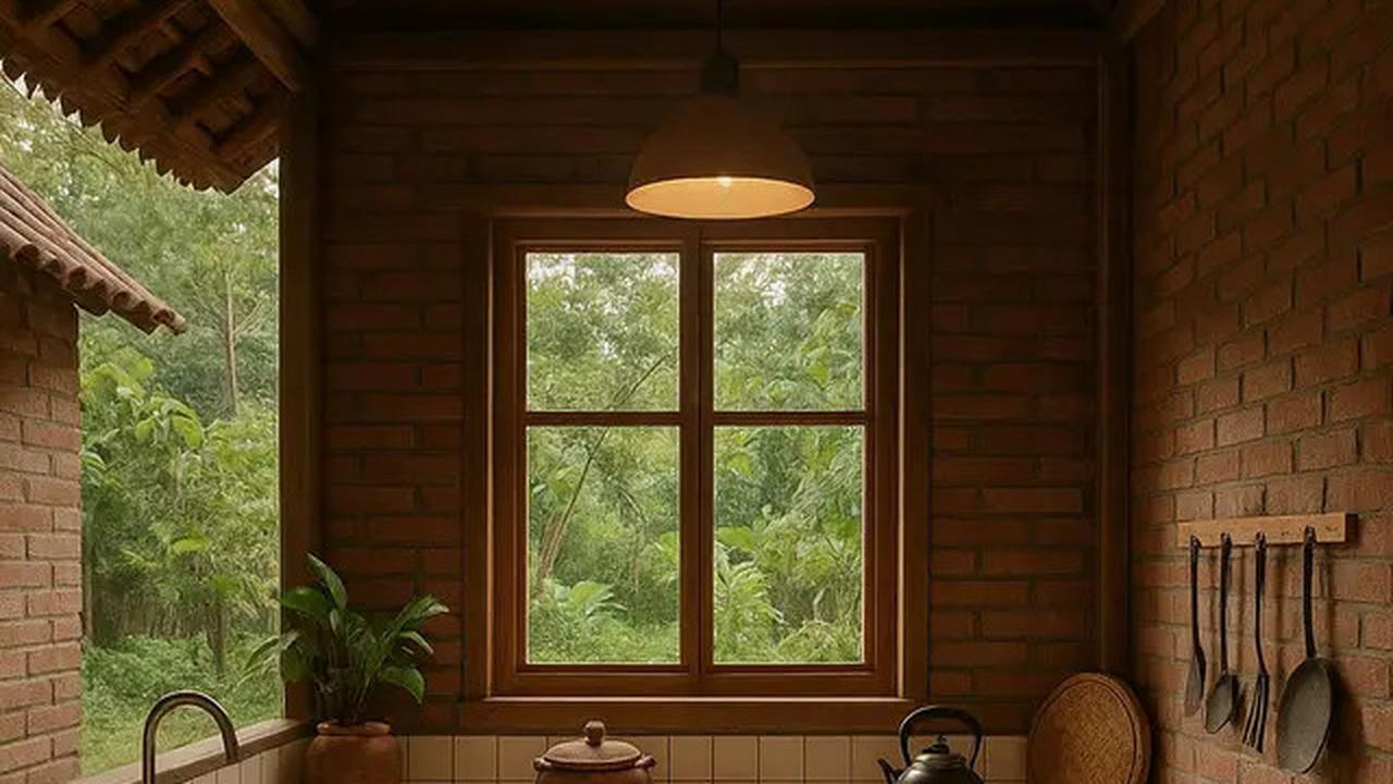 7 Model Dapur Belakang Rumah di Kampung yang Sederhana Tapi Elegan