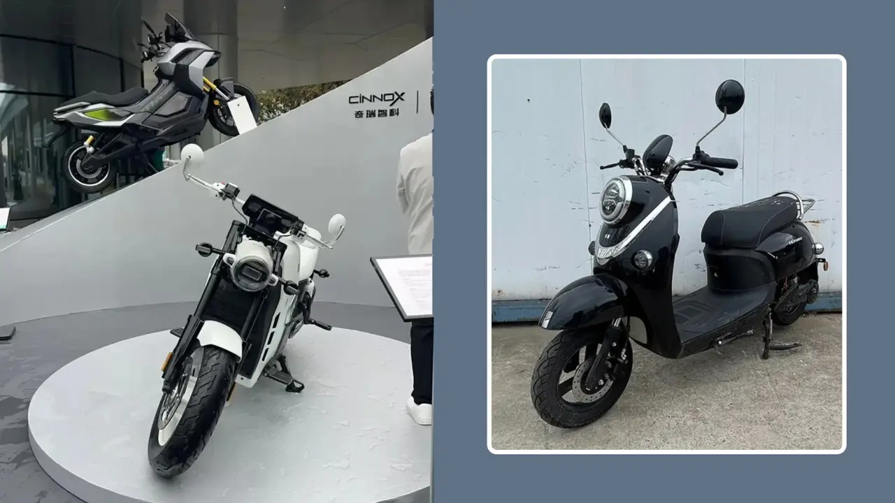 Jajaran Sepeda Motor Listrik Chery Cinnox Beserta Moped Listrik Entry-Level