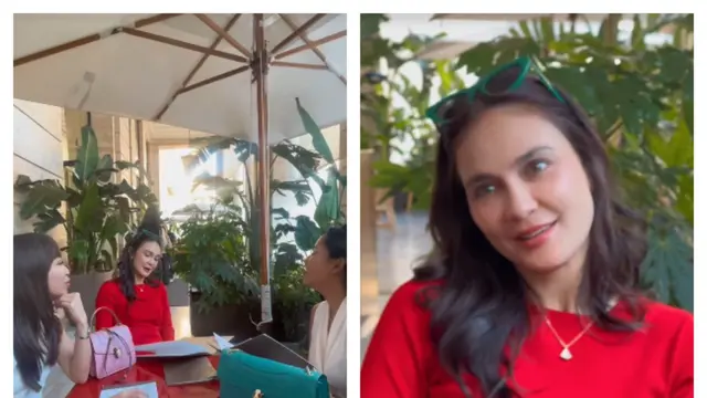 Potret Luna Maya saat ke Roma Setelah Menikah/Instagram @lunamaya