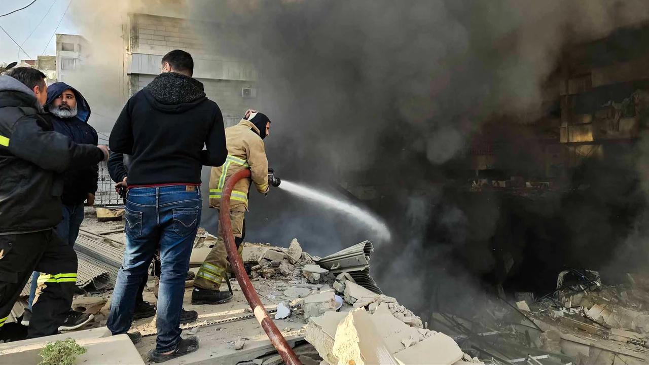 FOTO: Serangan Udara Israel Kembali Guncang Beirut Selatan