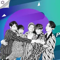 Personel SHINee tidak dapat menahan tangis ketika mengenang Jonghyun saat promosi comeback. (Foto: Soompi, Desain: Nurman Abdul Hakim/Bintang.com)