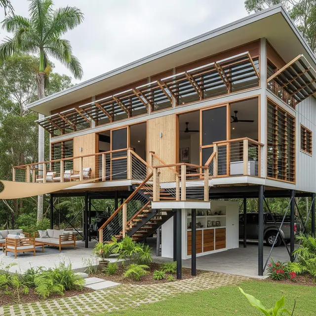 Rumah Sederhana Sejuk di Cuaca Panas