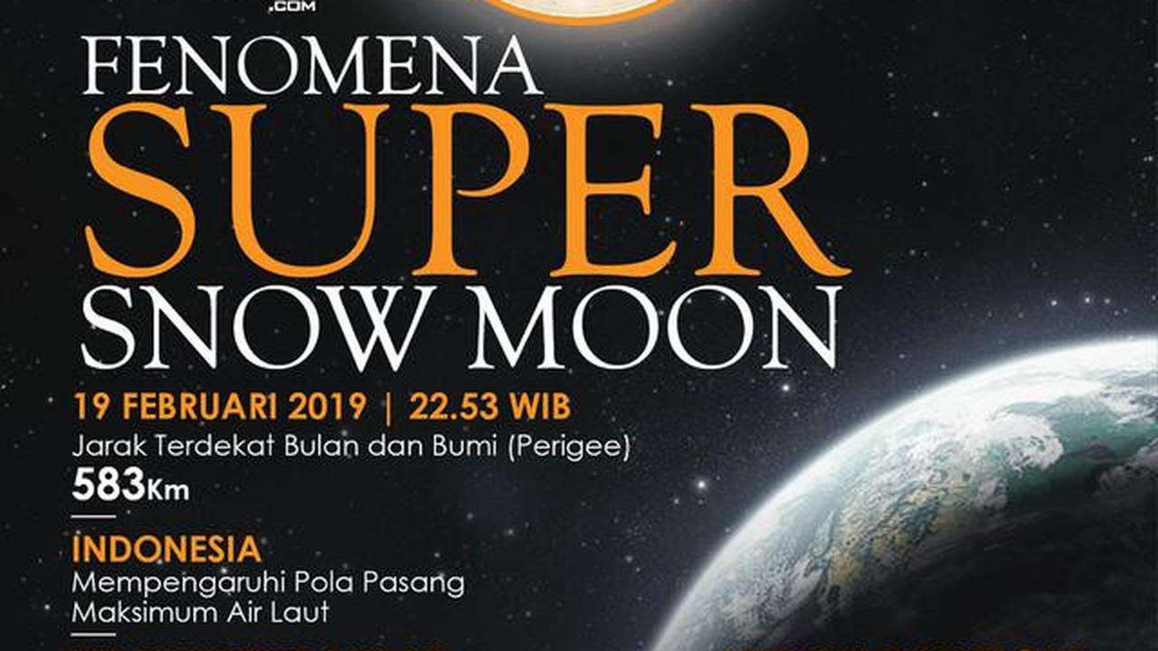 Infografis Fenomena Super Snow Moon (Liputan6.com/Abdillah)