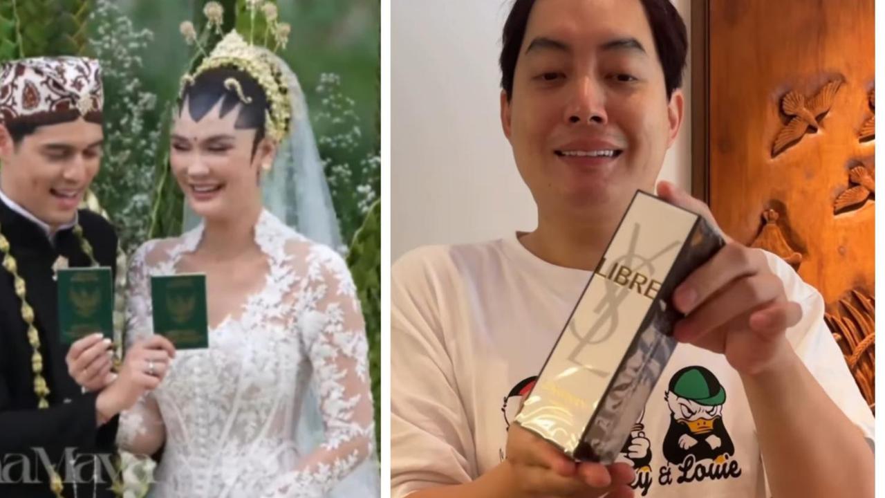 Unboxing Souvenir Mewah & Mahal Pernikahan Luna Maya, Tumbler Stanley Hingga Parfum YSL